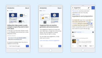 Add-a-link structured task interface on Simple English Wikipedia